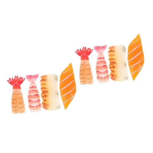 GARVALON 8 Stück Simulation Sushi Modell Faux Sushi Modell Faux Sushi Spielzeug Gefälschtes Sushi Modell Simuliertes Sushi Spielzeug Sushi Modell Imitiertes Lebensmittelmodell Faux Food GARVALON 8 Stück Simulation Sushi Modell Faux Sushi Modell Faux Sushi Spielzeug Gefälschtes Sushi Modell Simuliertes Sushi Spielzeug Sushi Modell Imitiertes Lebensmittelmodell Faux Food von GARVALON