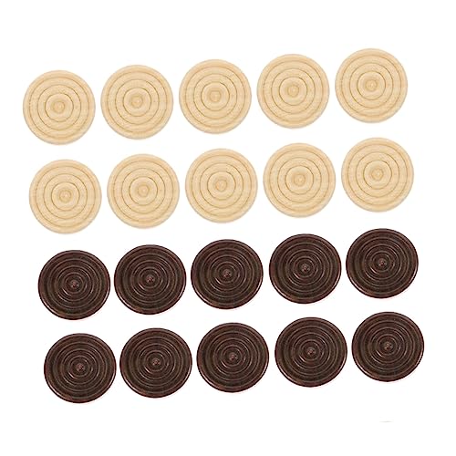 GARVALON 96Stücke Runde Holzspielsteine für und Schach Tragbare Schachfiguren für Zuhause Schule Reisen und Mehr Fördert Kreativität GARVALON 96Stücke Runde Holzspielsteine für und Schach Tragbare Schachfiguren für Zuhause Schule Reisen und Mehr Fördert Kreativität von GARVALON