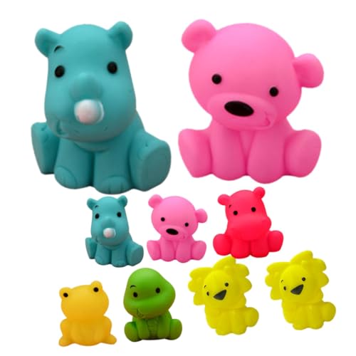 GARVALON 9Pcs Quietschende Badespielzeug Quetsching Spielzeug Baby Bad Spielzeug Kinder Wasser Spielzeug Kinder Pool Spielzeug Baby Badewanne Spielzeug Duschspielzeug Säuglingsbadezimmer GARVALON 9Pcs Quietschende Badespielzeug Quetsching Spielzeug Baby Bad Spielzeug Kinder Wasser Spielzeug Kinder Pool Spielzeug Baby Badewanne Spielzeug Duschspielzeug Säuglingsbadezimmer von GARVALON
