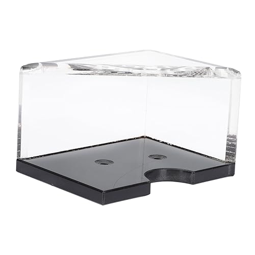 GARVALON Acryl Spielkartenhalter Transparent Klarer Poker Kartenständer mit Großer Kapazität Staubdicht und Leicht zu Reinigen für Party und Spielkarten Organizer von GARVALON