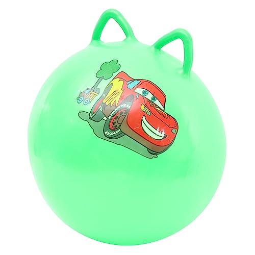 GARVALON Aufblasbarer Hüpfball mit Griffen Springball für Erwachsene Cartoon Design PVC Fitnessspielzeug zur Balance und Koordinationstraining Robust und Einfach Zufällige Farbe GARVALON Aufblasbarer Hüpfball mit Griffen Springball für Erwachsene Cartoon Design PVC Fitnessspielzeug zur Balance und Koordinationstraining Robust und Einfach Zufällige Farbe von GARVALON