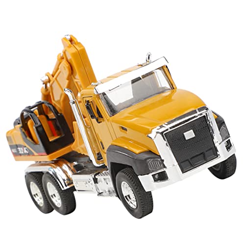 GARVALON BAU LKW Engineering Truck Lernspielzeug für Bewegliches Fahrzeugmodell für Geburtstagsgeschenke und Neujahr Fördert Erkennung und Spaß Beim von GARVALON