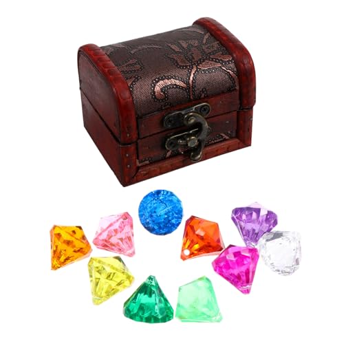 GARVALON Buntes Acryl Perlen Spielset für Teiliges Beaded Gems Zubehör Langlebiges Schmuckspielzeug für und Partyaktivitäten von GARVALON