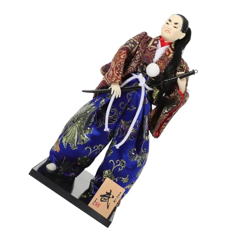 GARVALON Bushido Actionfigur, Japanisches Festivaldekor, Samurai Puppen Ornament, Japanische Partydekorationen, Samurai Puppen, Heimornament, Dekorative Samurai Puppe, Samurai Ornament von GARVALON