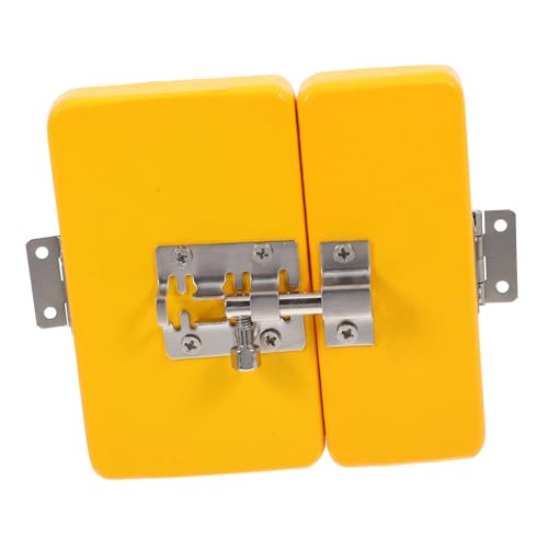 GARVALON Busy Board Türverriegelung DIY Türschloss Zubehör für Kleinkinder Sensorisches Lernspielzeug Feinmotorik und Problemlösungsfähigkeiten von GARVALON