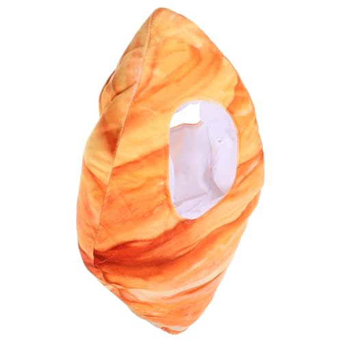 GARVALON Croissant-cosplay-kopfbedeckung Mit Füllung Partyhut Lustige Foto-requisite Bequem Und Hautfreundlich von GARVALON