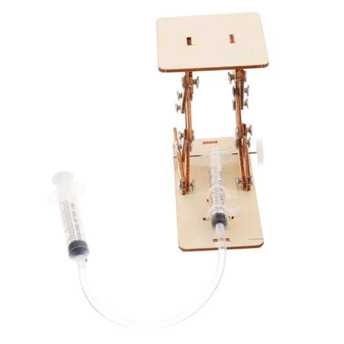 GARVALON DIY Holz Hydraulikspielzeug Hydraulischer Aufzug Bausatz Wissenschaftliches Experimentierspielzeug für Fördert Lernen Handwerkliche Fähigkeiten und Mechanisches Verständnis von GARVALON
