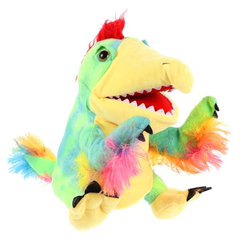 GARVALON Dinosaurier Handpuppe für Interaktive DIY Fingerpuppe aus Hochwertigem Material Fördert Kreativität und Rollenspiel für Jungen und Mädchen GARVALON Dinosaurier Handpuppe für Interaktive DIY Fingerpuppe aus Hochwertigem Material Fördert Kreativität und Rollenspiel für Jungen und Mädchen von GARVALON