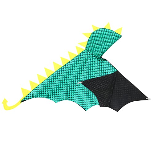 GARVALON Dinosaurier Umhang, Dino Umhang, Halloween Kinderkostüm, Mädchen Halloweenkostüm, Dinosaurier Kostüm Für Kinder, Dinosaurier Kapuzenumhang, Dino Cape, Kinder Dinosaurier Kostüm, von GARVALON