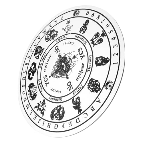 GARVALON Energietafel Ornamente, Wahrsagerei, Meditation, Basteln, Pendel, Antworttafel, Acrylplatte, Originaltafel, Wünschelrutenpendel, Tafel Requisite, Wahrsage Informationstafel, GARVALON Energietafel Ornamente, Wahrsagerei, Meditation, Basteln, Pendel, Antworttafel, Acrylplatte, Originaltafel, Wünschelrutenpendel, Tafel Requisite, Wahrsage Informationstafel, von GARVALON