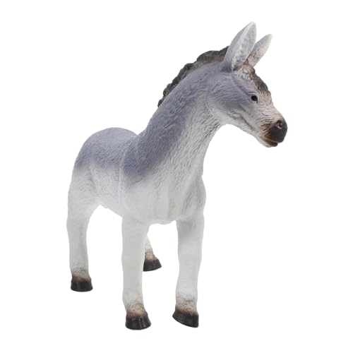 GARVALON Eselspielzeug, Eselfiguren Für Kinder, Eseldekorationen, Eselornament, Kleines Eselmodell, Eselstatue Für Kinder, Simuliertes Eselmodell, Stehendes Eselmodell, Tierspielzeug GARVALON Eselspielzeug, Eselfiguren Für Kinder, Eseldekorationen, Eselornament, Kleines Eselmodell, Eselstatue Für Kinder, Simuliertes Eselmodell, Stehendes Eselmodell, Tierspielzeug von GARVALON