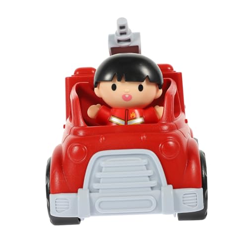 GARVALON Feuerwehrwagen Spielzeug Kinder Kinder Cartoon Feuerwehrauto Model Trägheit Feuerwehrzeug Spielzeug Plastik Feuer Kampfwagen GARVALON Feuerwehrwagen Spielzeug Kinder Kinder Cartoon Feuerwehrauto Model Trägheit Feuerwehrzeug Spielzeug Plastik Feuer Kampfwagen von GARVALON