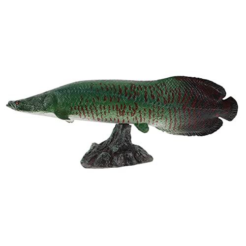 GARVALON Fischmodell Spielzeug Künstlicher Fisch Gefälschte Fischdekoration Entzückende Fischfigur Kinderspielzeug Seefisch Ornament Desktop Fischdekoration Dekorative Fischdekoration von GARVALON