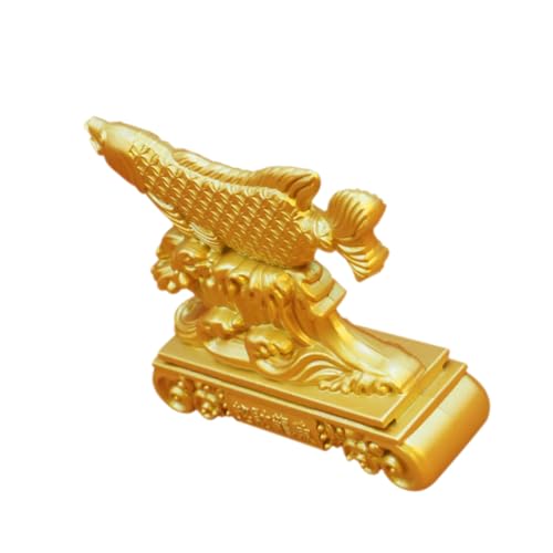 GARVALON Fischstatue Aus Zinklegierung – Fischornament Für Die Esszimmerdekoration Statue Im Chinesischen Stil Für Die Inneneinrichtung Von Zuhause Und Im Auto GARVALON Fischstatue Aus Zinklegierung – Fischornament Für Die Esszimmerdekoration Statue Im Chinesischen Stil Für Die Inneneinrichtung Von Zuhause Und Im Auto von GARVALON