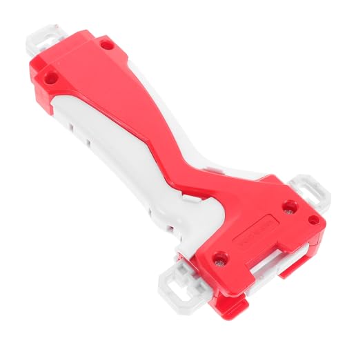 GARVALON Gyro Launcher mit Ergonomischem Griff und Burst Funktion Roter Zweigeteilter Zugmechanismus für Spannende und Strategisches Kompatibel mit Verschiedenen Kreiselspielzeugen von GARVALON