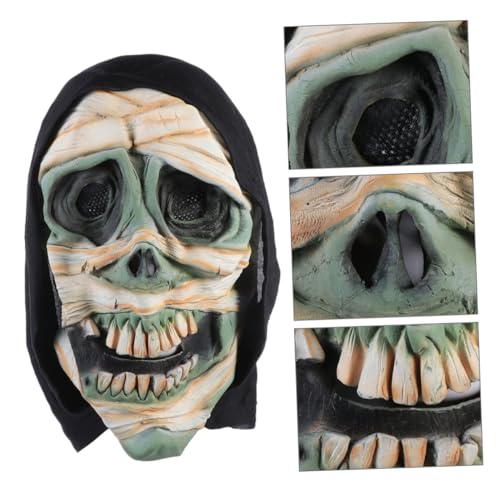 GARVALON Halloween Horror Gruselige Vollmaske Aus Umweltfreundlichem Für Halloween Partys Karneval Und Cosplay Perfekte Halloween Dekoration Für Ihr Unheimliches Outfit GARVALON Halloween Horror Gruselige Vollmaske Aus Umweltfreundlichem Für Halloween Partys Karneval Und Cosplay Perfekte Halloween Dekoration Für Ihr Unheimliches Outfit von GARVALON