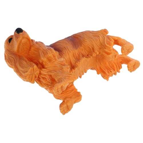 GARVALON Realistisches Hundemodell Simuliertes Tiermodell Künstliches Modell Aus Plastik Figuren Für Heimdekoration Welpenfiguren Für Schreibtisch von GARVALON