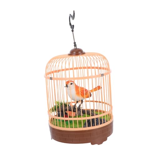 GARVALON Induktions-vogelkäfig-Spielzeug Für Kinder, Sprachaktiviertes Zwitschern Und Flattern Von Vögeln, Realistische Geräusche Und, Ideal Für Kinder Und Kleinkinder GARVALON Induktions-vogelkäfig-Spielzeug Für Kinder, Sprachaktiviertes Zwitschern Und Flattern Von Vögeln, Realistische Geräusche Und, Ideal Für Kinder Und Kleinkinder von GARVALON