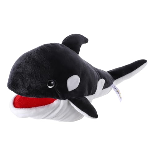 GARVALON Interaktive Wal Handpuppe aus Plüsch Kuscheltier für Geschichtenerzähler und Imaginative Spiele für Kindergeburtstage und Frühkindliche Bildung Leicht und Langlebig GARVALON Interaktive Wal Handpuppe aus Plüsch Kuscheltier für Geschichtenerzähler und Imaginative Spiele für Kindergeburtstage und Frühkindliche Bildung Leicht und Langlebig von GARVALON