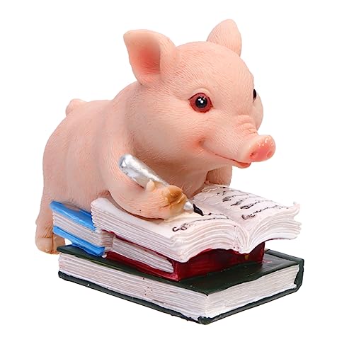 GARVALON Kreatives Schweinchen Ornament aus Resin Lustige Deko für Zuhause und Auto Süße Piggy Figur für Gute Laune und Besondere Jedem GARVALON Kreatives Schweinchen Ornament aus Resin Lustige Deko für Zuhause und Auto Süße Piggy Figur für Gute Laune und Besondere Jedem von GARVALON