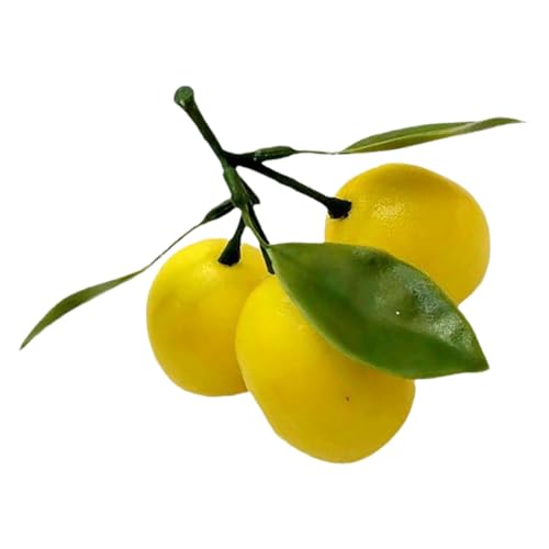 GARVALON Künstliche Zitronen Deko Realistische Lemonen Modell für Fotografie Fensterdekoration und Partys Gelbe Früchte Stilvolle Wohnaccessoires und Dekorationsideen GARVALON Künstliche Zitronen Deko Realistische Lemonen Modell für Fotografie Fensterdekoration und Partys Gelbe Früchte Stilvolle Wohnaccessoires und Dekorationsideen von GARVALON