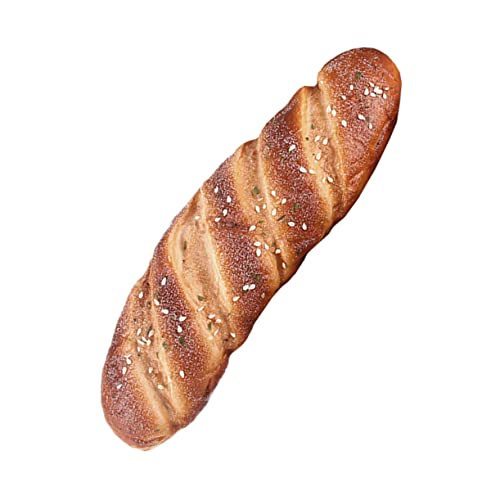 GARVALON Künstliches Brotmodell Realistische Dekoration für Bäckerei und Fotografie Lebensnahe Simulation für Home Decoration und Restaurant Displays als Foto Requisite GARVALON Künstliches Brotmodell Realistische Dekoration für Bäckerei und Fotografie Lebensnahe Simulation für Home Decoration und Restaurant Displays als Foto Requisite von GARVALON