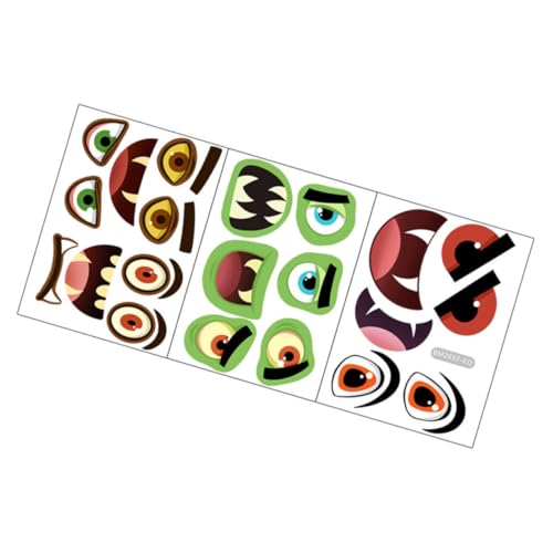 GARVALON Kürbis-Aufkleber Halloween-Thema Dekorative Kürbissticker Selbstklebend Bastelset Herbstdekoration Partygeschenk DIY-projekte von GARVALON