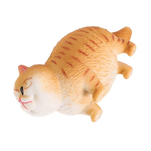 GARVALON Niedliche Katzenfigur Gartenkatzenstatue Dekoration Für Zuhause Oder Das Büro von GARVALON