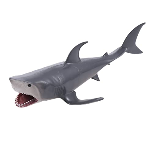 GARVALON Life Shark Modellspielzeug Realistisches Kunststoff Tiermodell für Lehrspielzeug Intelligenz für Junge Mädchen und Jungen GARVALON Life Shark Modellspielzeug Realistisches Kunststoff Tiermodell für Lehrspielzeug Intelligenz für Junge Mädchen und Jungen von GARVALON