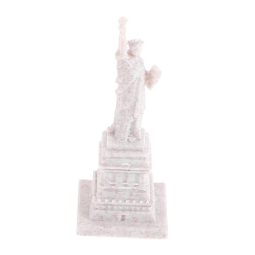 GARVALON Mini-Freiheitsstatue Landschafts-Ornament Kunstharz-Statue Für DIY-bücherregal Tisch-dekorationsfigur Miniatur-Wahrzeichen-Modell von GARVALON