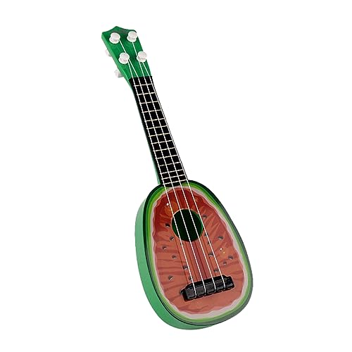 GARVALON Mini Frucht Ukulele Musikinstrument Für Bildungsförderndes Instrument Mit Wassermelonendesign Ideal Für Kreative Musikspiele Und Lernspiele von GARVALON