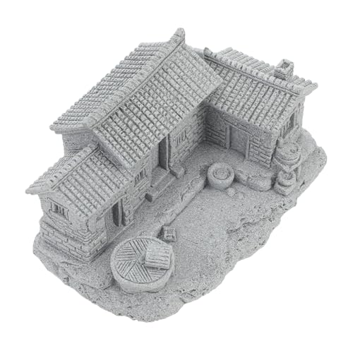 GARVALON Mini Imitation Im Chinesischen Stil, Chinesische Hausdekoration, Mikro Landschaftsdekoration, Mikro Hausdekoration, Kleine Hausdekoration, Landschaftsbau, Hausschmuck, Mikro von GARVALON