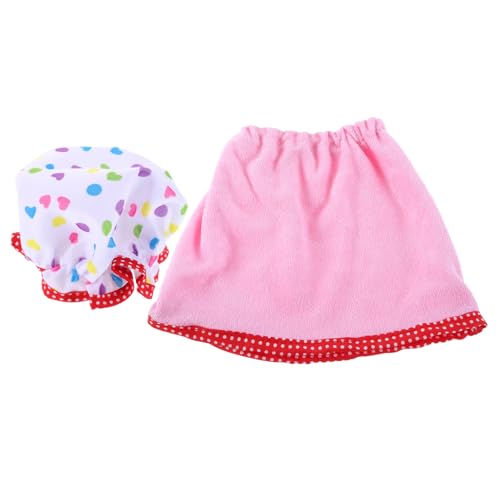 GARVALON Mini Schlafanzug und Badekappen für Puppen Stilvolle und Vielseitige Kleidung für Kreative Spielstunden mit Puppen Zubehör GARVALON Mini Schlafanzug und Badekappen für Puppen Stilvolle und Vielseitige Kleidung für Kreative Spielstunden mit Puppen Zubehör von GARVALON