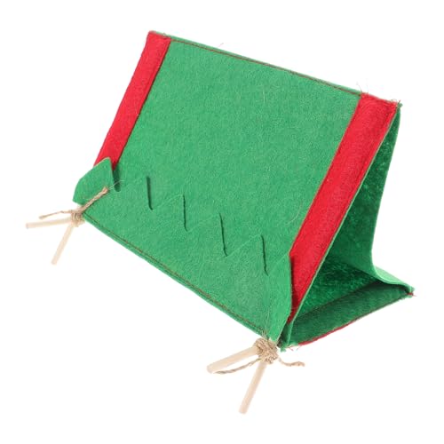 GARVALON Miniatur Outdoor Camping Zelt für Puppenhaus Charmantes Zubehör für Festliche Dekoration für Weihnachtsatmosphäre und Realistische Szenen im Freien Vielseitig Einsetzbar von GARVALON