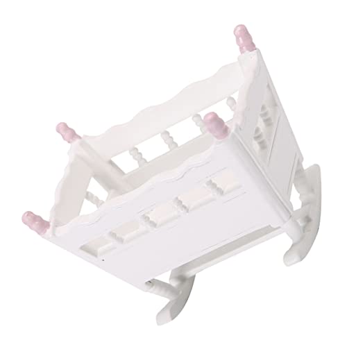 GARVALON Miniatur Puppenwiege Doll Cradle Für Puppenhaus Dekoration Mini öbel Für Kreative Spielwelten Ideal Als Für Und Puppenliebhaber GARVALON Miniatur Puppenwiege Doll Cradle Für Puppenhaus Dekoration Mini öbel Für Kreative Spielwelten Ideal Als Für Und Puppenliebhaber von GARVALON