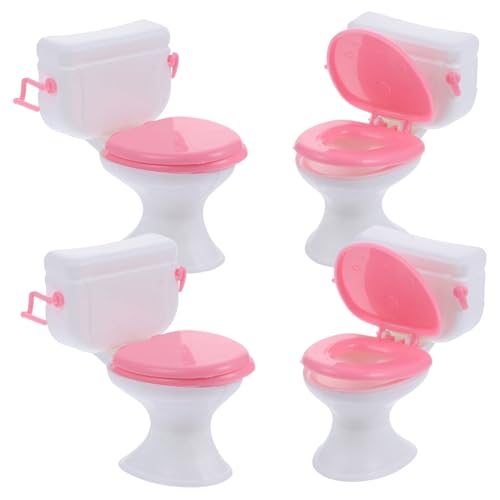 GARVALON Puppenhaus Erwachsene Toilettenhäuschen Miniatur Toiletten Für Puppenhaus Dekoration Doll Toilet Miniature Toy Ideal Für Kreative Spielwelten Und Puppenhaus Zubehör GARVALON Puppenhaus Erwachsene Toilettenhäuschen Miniatur Toiletten Für Puppenhaus Dekoration Doll Toilet Miniature Toy Ideal Für Kreative Spielwelten Und Puppenhaus Zubehör von GARVALON