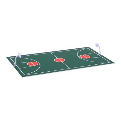 GARVALON Miniatur-basketballplatz-Modell, Ornament, DIY-mikro-Basketball-Spielplatz Für DIY-sandtisch-Szene, Realistische Basketballplatz- Für Mikro-Szene GARVALON Miniatur-basketballplatz-Modell, Ornament, DIY-mikro-Basketball-Spielplatz Für DIY-sandtisch-Szene, Realistische Basketballplatz- Für Mikro-Szene von GARVALON