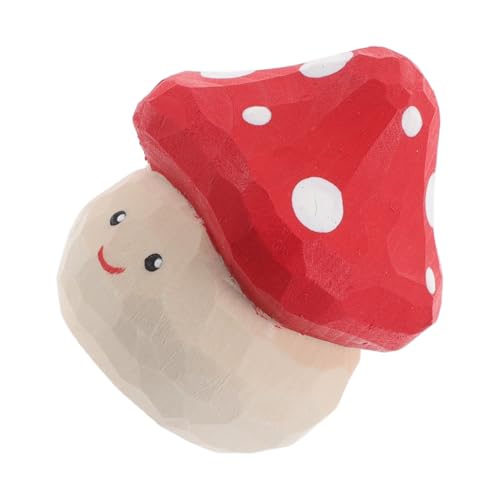 GARVALON Accessoire Mini Pilz Figur Jungen und Mädchen Geburtstag Spielzeug Holz Pilz für Diorama Projekt Puppenhaus Pilz GARVALON Accessoire Mini Pilz Figur Jungen und Mädchen Geburtstag Spielzeug Holz Pilz für Diorama Projekt Puppenhaus Pilz von GARVALON