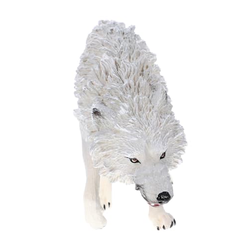 GARVALON Detailliertes Wolfsmodell Aus Abs-Material Kleines Wildtiermodell Für Dekoration Kognitives Tiermodell Für Schreibtisch Oder Heimgebrauch GARVALON Detailliertes Wolfsmodell Aus Abs-Material Kleines Wildtiermodell Für Dekoration Kognitives Tiermodell Für Schreibtisch Oder Heimgebrauch von GARVALON