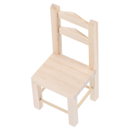 GARVALON Puppenhausmodell, Zartes Mini Hausdekor, Dekoratives Mini Hausdekor, Holz Miniaturspielzeug, Realistisches Miniaturspielzeug, Mini Stuhlmodell, Holz Mini Hausdekor, GARVALON Puppenhausmodell, Zartes Mini Hausdekor, Dekoratives Mini Hausdekor, Holz Miniaturspielzeug, Realistisches Miniaturspielzeug, Mini Stuhlmodell, Holz Mini Hausdekor, von GARVALON