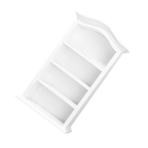 GARVALON Miniatur Bücherregal Für Puppenhaus Handgefertigtes Holz-möbelstück Maßstab Dekoration Für Schlafzimmer Und Wohnzimmer DIY Miniaturmöbel GARVALON Miniatur Bücherregal Für Puppenhaus Handgefertigtes Holz-möbelstück Maßstab Dekoration Für Schlafzimmer Und Wohnzimmer DIY Miniaturmöbel von GARVALON