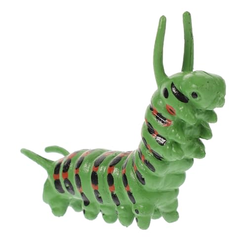 GARVALON Raupenspielzeug, Simulationsraupe, Desktop Raupendekoration, Realistische Raupe, Simuliertes Raupenmodell, Insektenmodell, Simulierter Wurm, Gefälschter Wurm, Simulationsinsekt GARVALON Raupenspielzeug, Simulationsraupe, Desktop Raupendekoration, Realistische Raupe, Simuliertes Raupenmodell, Insektenmodell, Simulierter Wurm, Gefälschter Wurm, Simulationsinsekt von GARVALON