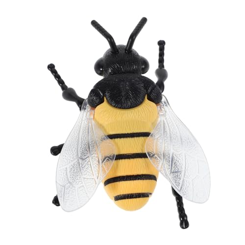 GARVALON Realistische Bienen mit Aufziehmechanismus Lustiges Niedliches Insektenmodell für Kreative Streiche und Entspannende für Familienfeiern von GARVALON