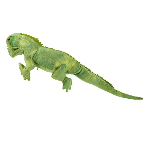 GARVALON Realistisches Chamäleon Kuscheltier Plüschtier Grün Weiches Lizard Plush Toy Niedliches Stofftier für Jungen und Mädchen Dekoratives Lizard Pillow Gemütliches Kinderzimmer von GARVALON