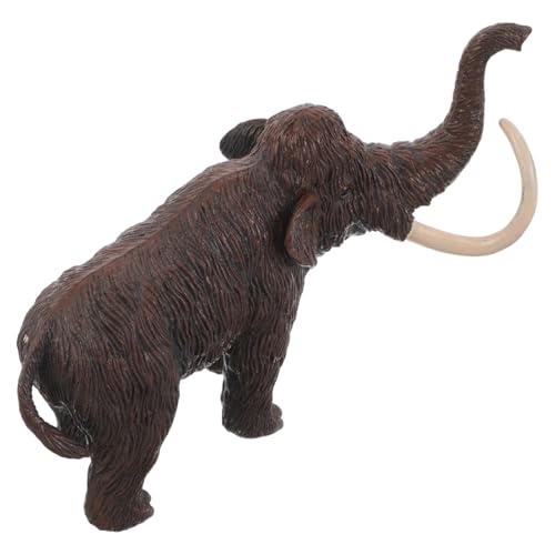 GARVALON Elefanten-dekorationsstatue Realistisches Tierspielzeug Mini-Spielzeug Aus Kunststoff Zur Geburtstagsdekoration von GARVALON