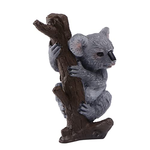 GARVALON Realistisches Koala Ornament Sitzend aus Solidem Kunststoff Dekoratives Tiermodell für Zimmerdeko Kreatives Detailgetreue Tierfigur für Wohn und Arbeitsräume GARVALON Realistisches Koala Ornament Sitzend aus Solidem Kunststoff Dekoratives Tiermodell für Zimmerdeko Kreatives Detailgetreue Tierfigur für Wohn und Arbeitsräume von GARVALON