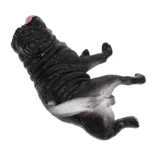 GARVALON Welpenspielzeug Hund Spielzeug Für Hunde Realistisches Pug Hund Modell Dekorative Hundefigur Für Schreibtisch Tierische Tischdekoration Für Hunde Liebhaber GARVALON Welpenspielzeug Hund Spielzeug Für Hunde Realistisches Pug Hund Modell Dekorative Hundefigur Für Schreibtisch Tierische Tischdekoration Für Hunde Liebhaber von GARVALON
