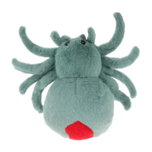 GARVALON Rotschwanzspinne Spielzeug Horror Plüschtiere Halloween Kuscheltiere Für Kinder Halloween Plüschtier Spinnen Gefüllte Halloween Tiere Plüschspinne Halloween Spinne Plüschspinne von GARVALON