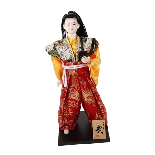GARVALON Samurai Ninja Puppe, Japanische Wohndekor Puppe, Japanische Dekoration, Japanische Puppen, Japanische Samurai Puppe, Japanische Samurai Krieger Puppe, Sammlerfiguren, Samurai GARVALON Samurai Ninja Puppe, Japanische Wohndekor Puppe, Japanische Dekoration, Japanische Puppen, Japanische Samurai Puppe, Japanische Samurai Krieger Puppe, Sammlerfiguren, Samurai von GARVALON