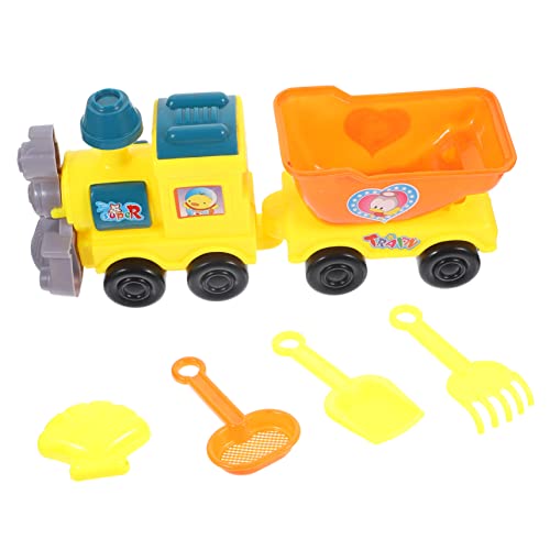 GARVALON Sandspielzeug Teiliges Cartoon Zug Sandformen Strandspielzeug für Jungen und Mädchen Sandbagger und Schaufel für Strand Garten und Outdoor Spiele Zufällige Farbe Zufällige Farbe GARVALON Sandspielzeug Teiliges Cartoon Zug Sandformen Strandspielzeug für Jungen und Mädchen Sandbagger und Schaufel für Strand Garten und Outdoor Spiele Zufällige Farbe Zufällige Farbe von GARVALON